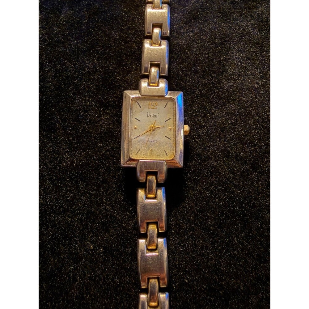 Vivani Watch Quartz Analog 6 3/4” New Battery working condition $10